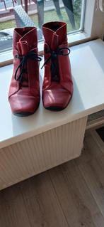 WOLKY Laarsjes mt 40 rood, Verzenden, Lage of Enkellaarzen, Zo goed als nieuw, WOLKY