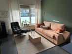 3 Zitsbank : Bemz Linen Mustard + Ikea Kivik, Ophalen, Hout, Driepersoons, 75 tot 100 cm