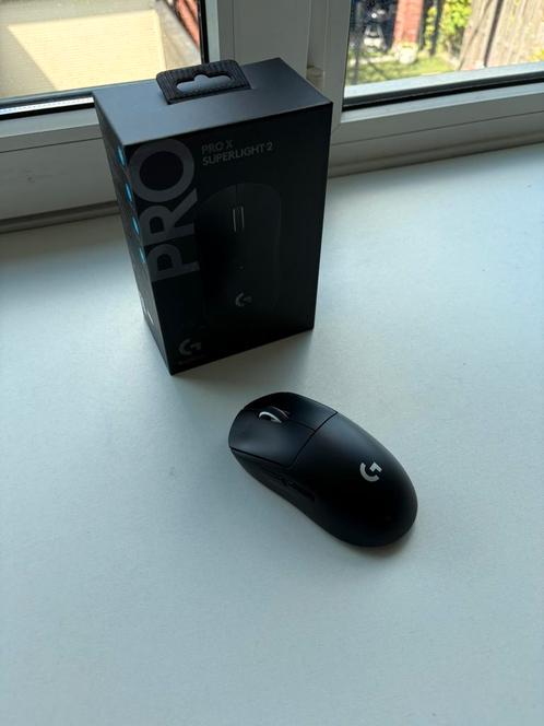 Logitech G PRO X SUPERLIGHT 2, Computers en Software, Muizen, Gebruikt, Muis, Rechtshandig, Draadloos, Gaming muis, Ophalen