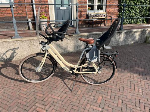 BSP moederfiets met twee yepp zitjes intensief gebruikt, Fietsen en Brommers, Fietsen | Dames | Moederfietsen, Gebruikt, Overige merken
