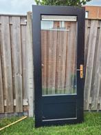 Hardhouten buitendeur, Doe-het-zelf en Verbouw, Deuren en Horren, Ophalen, Buitendeur, 200 tot 215 cm