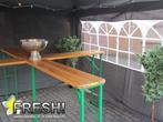 biertafel kruistafel biertafels te huur voor 20 personen, Hobby en Vrije tijd, Ophalen