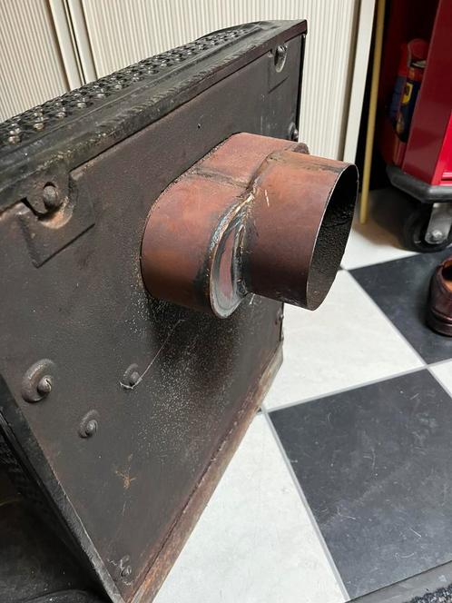 Antieke houtkachel, Huis en Inrichting, Kachels, Gebruikt, Vrijstaand, Houtkachel, Ophalen