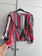 Zara basic gestreepte blouse met ceintuur maat S 36, Zara, Zo goed als nieuw, Maat 36 (S), Verzenden