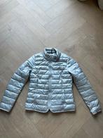 Zilveren Jas - Maat M, Kleding | Dames, Jassen | Zomer, Ophalen of Verzenden, Zo goed als nieuw, Maat 38/40 (M), Grijs