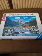 Ravensburger Puzzel - Berglandschap 1000 stukjes, Ophalen of Verzenden, 500 t/m 1500 stukjes, Zo goed als nieuw, Legpuzzel