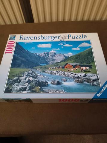 Ravensburger Puzzel - Berglandschap 1000 stukjes beschikbaar voor biedingen