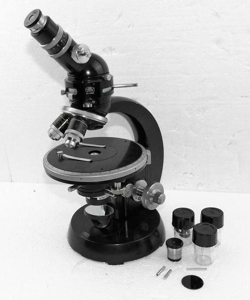 Zeiss Standard GFL-Pol polarisatiemicroscoop, Audio, Tv en Foto, Optische apparatuur | Microscopen, Gebruikt, Biologische microscoop