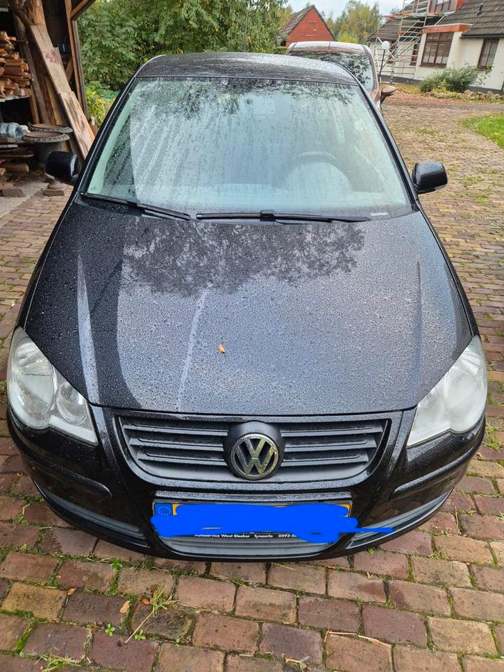 Volkswagen Polo 1.4 55KW 2006 Zwart, Auto's, Volkswagen, Particulier, Polo, Benzine, D, Hatchback, Handgeschakeld, Origineel Nederlands