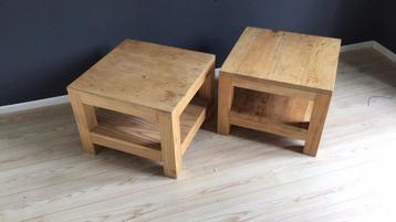 Houten salontafels beschikbaar voor biedingen