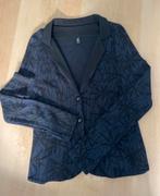 MLY colbert jasje maat L blauw/zwart, Blauw, Maat 42/44 (L), Ophalen of Verzenden, Zo goed als nieuw
