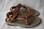 Dec'25 TEVA maat 32 sandalen rood oranje blauw, Gebruikt, Jongen of Meisje, Schoenen, Teva