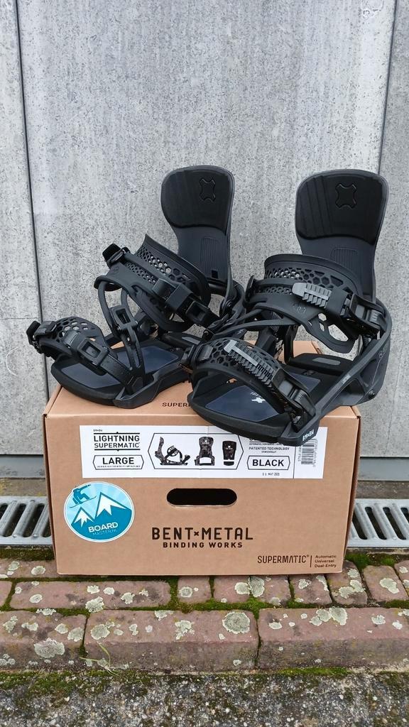 Supermatic Snowboard Bindingen maat L en XL, Sport en Fitness, Snowboarden, Nieuw, Bindingen, Ophalen of Verzenden