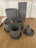 11 potten in verschillende maten, Ophalen, Gebruikt, Overige typen