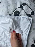 Peuterdekbed 150/120 incl dekbedhoes en opbergtas, Jongetje of Meisje, Wit, Ophalen of Verzenden, Deken of Dekbed