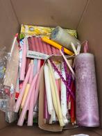 Grote Kaarsen Doos - Diverse Kleuren & Maten, Ophalen, Overige materialen, Gebruikt, Wit