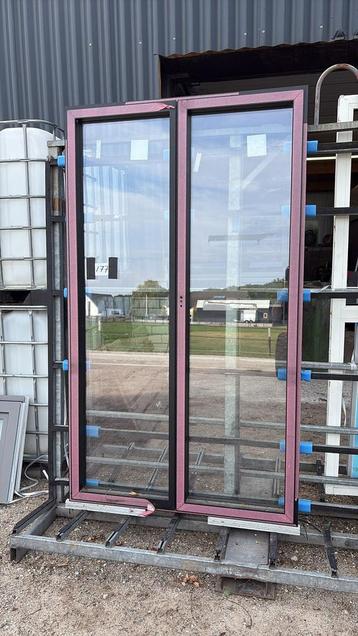 (177) Nieuwe aluminium balkondeur incl glas beschikbaar voor biedingen