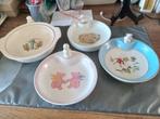 Te koop mooie oude warmhoud bordjes voor kinderen, Antiek en Kunst, Antiek | Servies los, Ophalen of Verzenden