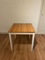 Ikea Lerhamn tafel - 74x74cm, Ophalen, 50 tot 100 cm, 50 tot 100 cm, Zo goed als nieuw