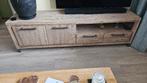 Massief licht eiken TV dressoir, Ophalen, Gebruikt, 150 tot 200 cm, Eikenhout