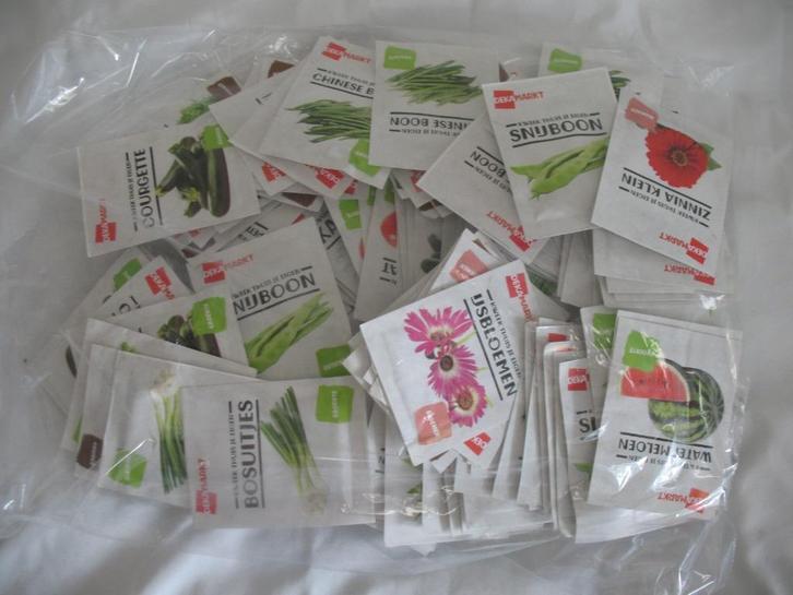 Deka  125 zakjes * Kweek je Eigen Groente Bloemen Fruit enz, Verzamelen, Supermarktacties, Dekamarkt, Ophalen