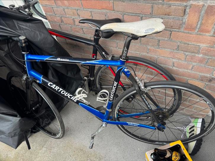 Racefiets Cartouche, Fietsen en Brommers, Fietsen | Racefietsen, Zo goed als nieuw, Overige merken, Meer dan 20 versnellingen