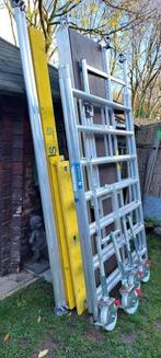 steiger-- Breed platform -NIEUWSTAAT-in hoogte uittebreiden, Doe-het-zelf en Verbouw, Steigers, Ophalen of Verzenden, Zo goed als nieuw