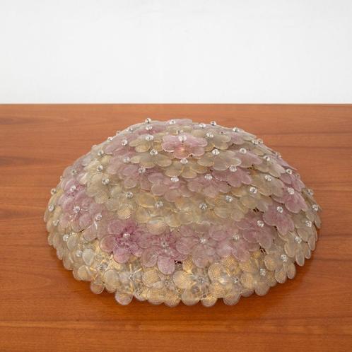 Ceiling Light for Seguso, 1960s, Huis en Inrichting, Lampen | Plafondlampen, Zo goed als nieuw, Glas, Ophalen of Verzenden