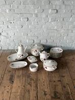 Vintage bloemen servies Chodzież porseleinkoffieset Pools, Ophalen