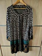 Yoek vest panter print maat M (42-44), Kleding | Dames, Grote Maten, Ophalen of Verzenden, Zo goed als nieuw, Zwart, Trui of Vest