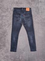 Levi’s 512 Broek Slim Taper Fit Maat W32 L32 Donkerblauw, Blauw, ., W32 (confectie 46) of kleiner, Ophalen of Verzenden