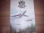 Saab B3LA straaljager / training jet brochure folder 1970, Verzamelen, Ophalen of Verzenden, Zo goed als nieuw, Boek of Tijdschrift