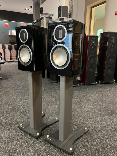 Monitor Audio Gold 100 4G  + Stands, Audio, Tv en Foto, Luidsprekers, Zo goed als nieuw, Front, Rear of Stereo speakers, 120 watt of meer