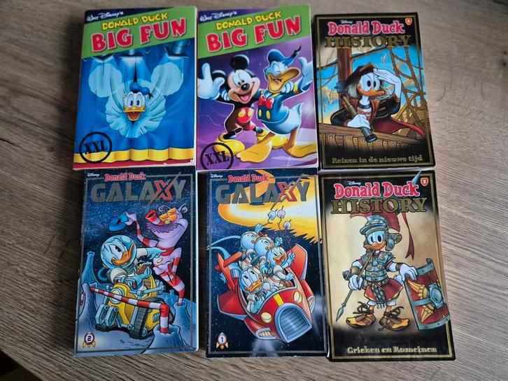 6 x Donals Duck pockets, Boeken, Strips | Comics, Zo goed als nieuw, Meerdere comics, Europa, Ophalen of Verzenden