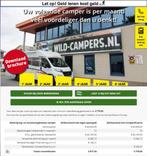 Uw camper laten financieren? Kom langs bij Wild-Campers, Bedrijf