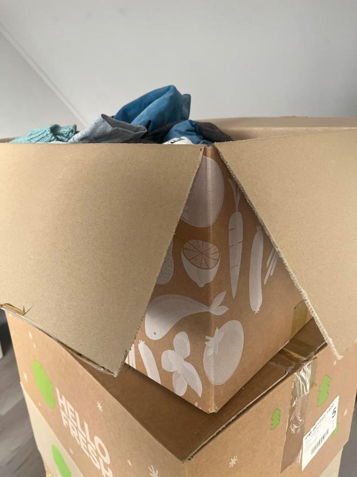 Meisjeskleding maat 80-86 - Doos vol!, Kinderen en Baby's, Kinderkleding | Kinder-kledingpakketten, Gebruikt, Overige maten, Ophalen