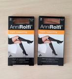 NIEUW 2X ANNIROLFI KNIEKOUSEN 30 DEN PANTYKOUSEN NATURAL, Nieuw, AnniRolfi, Kousenvoetjes en Kniekousjes, Overige maten