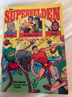 Stripboek Superhelden - Magnus de anti-robot magiër, Boeken, Eén stripboek, Ophalen of Verzenden, Gelezen