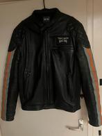 Teddy Smith Racing Leren Jas XL, Kleding | Heren, Ophalen of Verzenden, Gedragen, Maat 56/58 (XL), Zwart