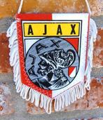 Ajax Amsterdam afc 1980 prachtige vintage vaan, Verzamelen, Ophalen of Verzenden, Zo goed als nieuw, Ajax
