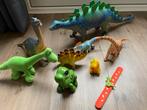 Leuke dinosaurus set met verschillende dino’s, Ophalen of Verzenden, Zo goed als nieuw