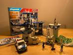 Playmobil Politie Set: Station, Auto, Helikopter, Motor, Kinderen en Baby's, Speelgoed | Playmobil, Ophalen of Verzenden, Zo goed als nieuw