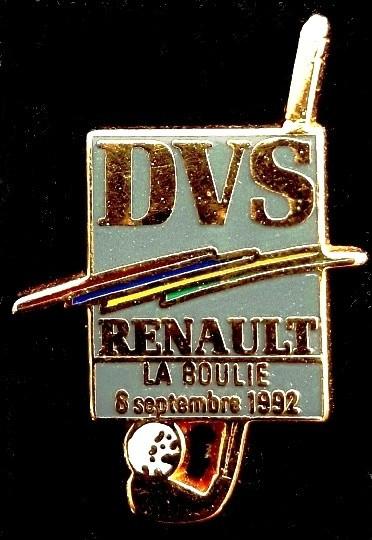 Renault DVS La Boulie 1992 hockeypin, Verzenden, Nieuw, Transport, Speldje of Pin
