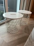 IKEA KVISTBRO opbergtafeltjes - Zo goed als nieuw, Ophalen, Minder dan 45 cm, Minder dan 55 cm, Metaal of Aluminium
