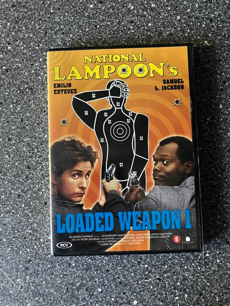 National Lampoon's Loaded Weapon 1 (1993), Vanaf 6 jaar, Ophalen of Verzenden, Zo goed als nieuw, Actiekomedie