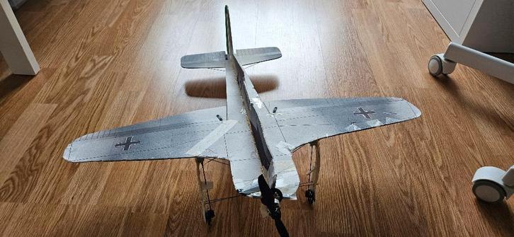 Focke Wulf 190A RC Indoor vliegtuig 65CM spanwijdte Compleet, Hobby en Vrije tijd, Modelbouw | Radiografisch | Vliegtuigen, Ophalen of Verzenden