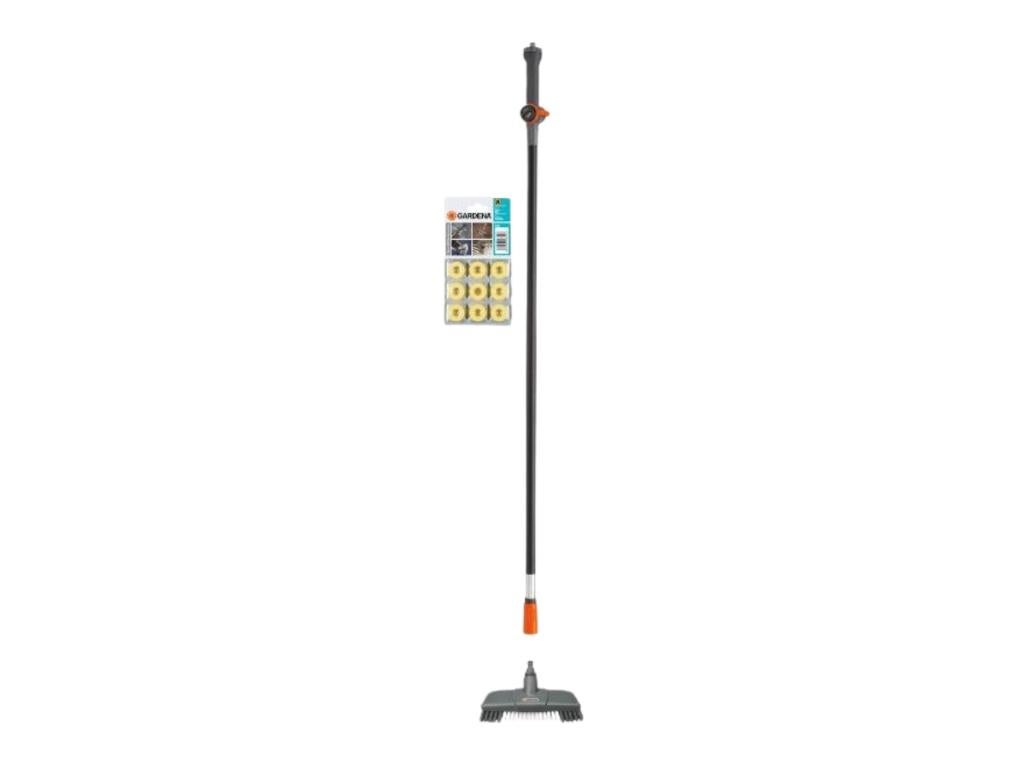 Gardena Cleansystem Vloerschrobber-Set – Direct Leverbaar, Ophalen, Nieuw, Overige soorten, GARDENA
