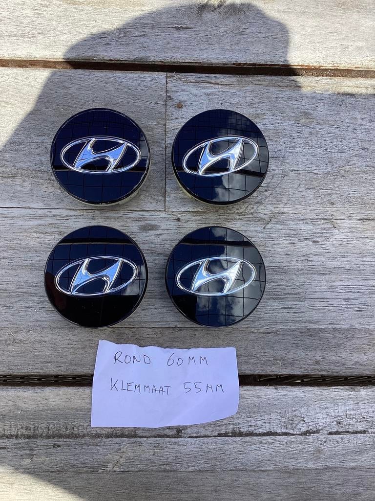 Velgendoppen Hyundai, Ophalen of Verzenden, Zo goed als nieuw