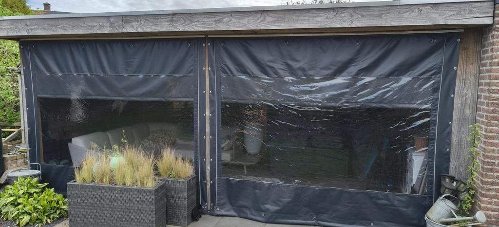 Zeil voor veranda, Ophalen