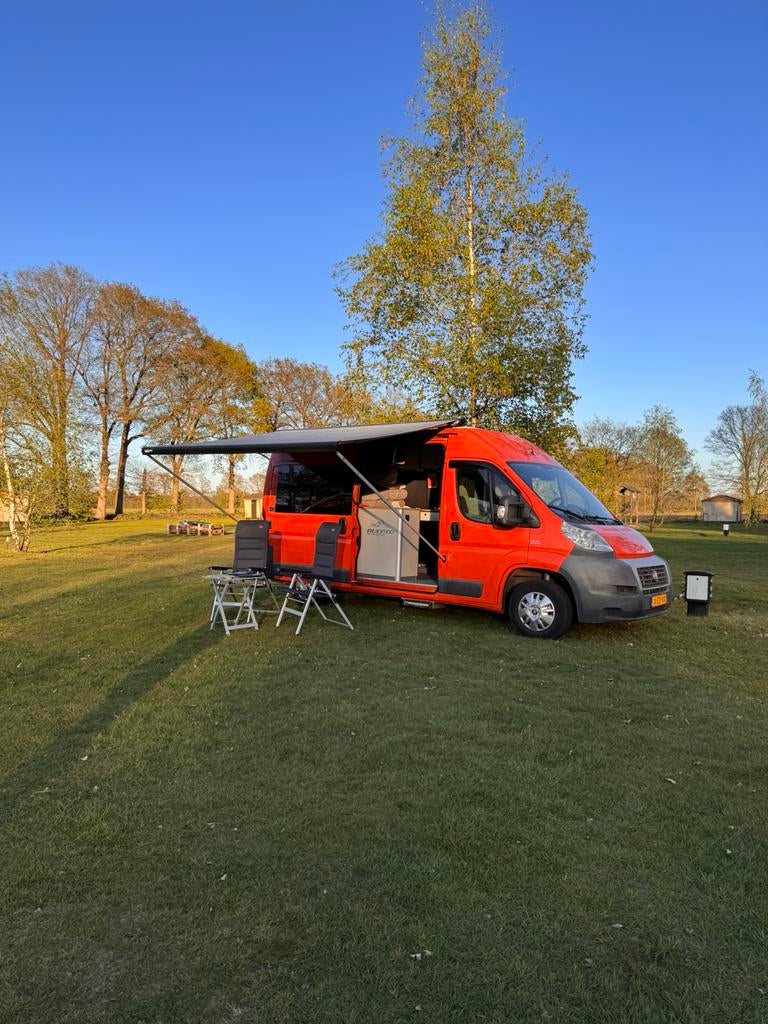 Fiat Ducato 126.000km uit 2009, Buscamper of Camperbus, Fiat, Gaslek-detector, Luifel